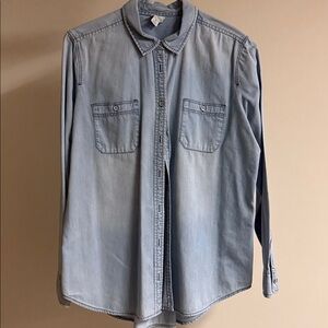STYLUS Sky Blue Button-Up Shirt XL